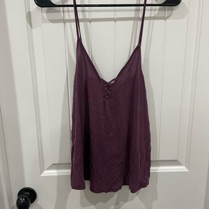 American Eagle women’s size small tank purple suede